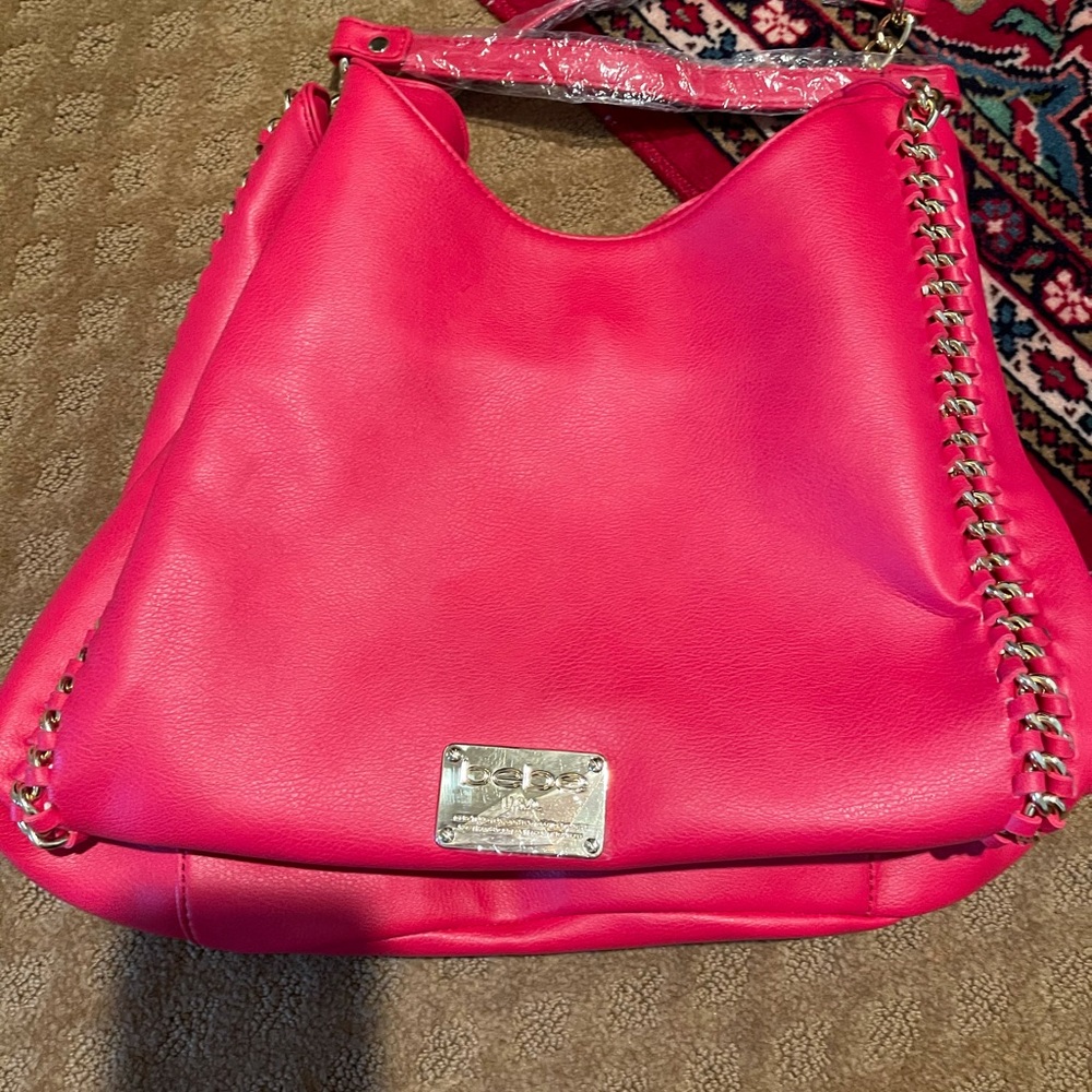 Bebe red handbag new